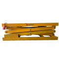 Shear type rigid chain lifting platform